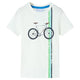 VidaXL Kindershirt met korte mouwen 128 ecru