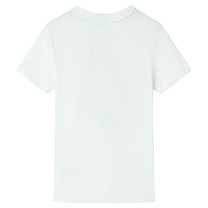 Load image into Gallery viewer, Vidaxl kindershirt met korte mouwen 140 ecru
