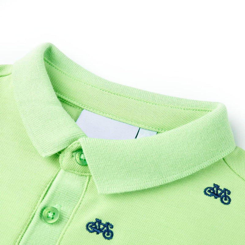 Load image into Gallery viewer, Vidaxl kinderpoloshirt 92 neongroen
