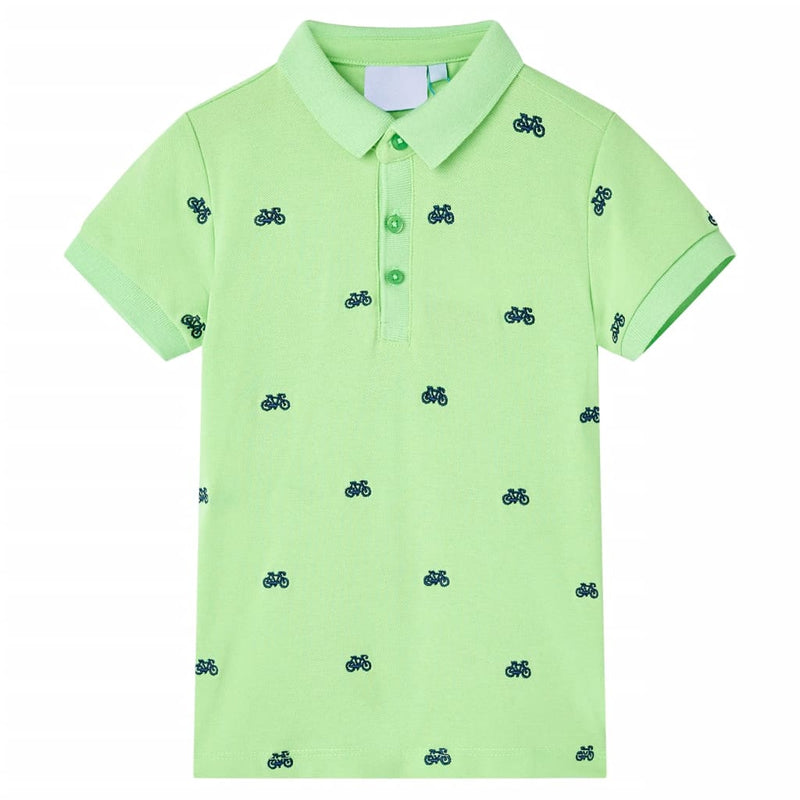Load image into Gallery viewer, Vidaxl kinderpoloshirt 116 neongroen
