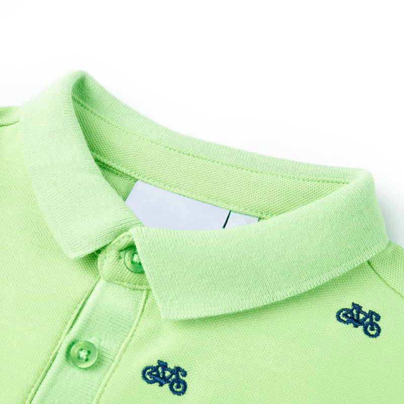Load image into Gallery viewer, Vidaxl kinderpoloshirt 128 neongroen
