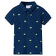 Vidaxl kinderpoloshirt 104 marineblauw