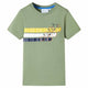 Vidaxl kindershirt met korte mouwen 128 lichtkakikleurig