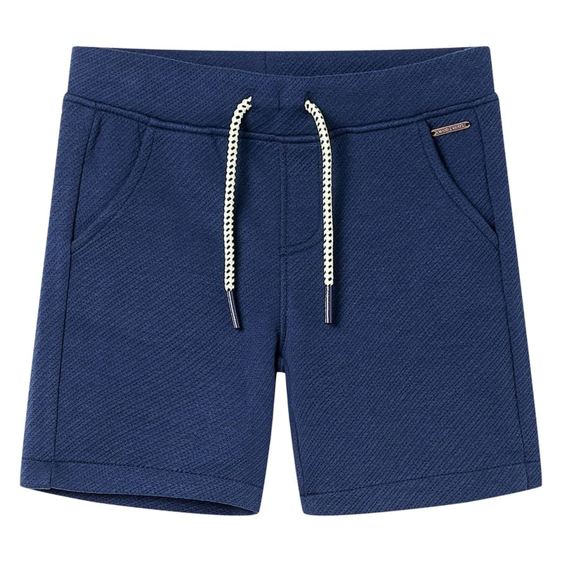 Load image into Gallery viewer, Vidaxl kindershorts met trekkoord 104 donkerblauw
