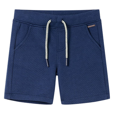 Vidaxl kindershorts met trekkoord 116 donkerblauw
