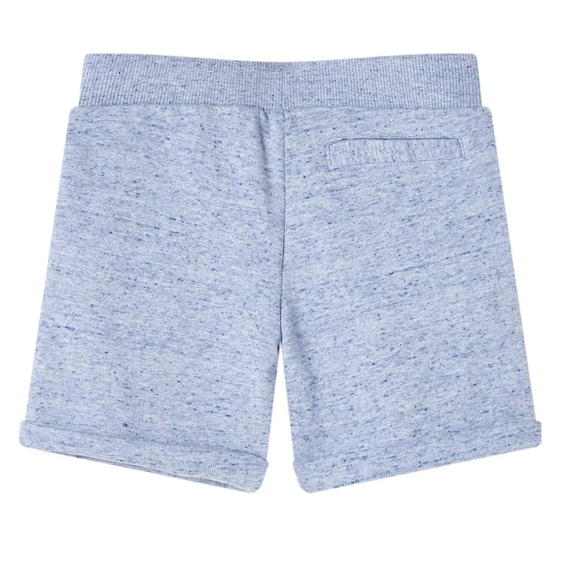 Load image into Gallery viewer, Vidaxl kindershorts met trekkoord 128 gemêleerd blauw
