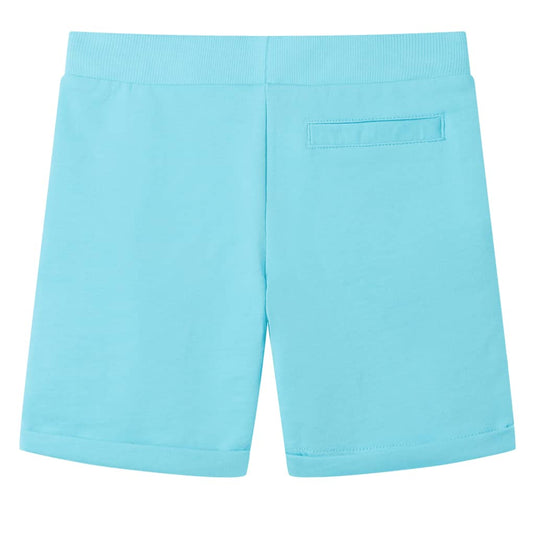 VidaXL Kindershorts met trekkoord 140 zeeblauw