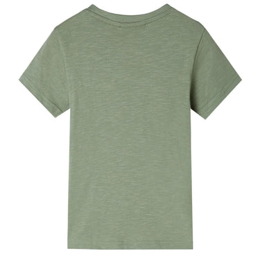 Vidaxl kindershirt met korte mouwen 104 lichtkakikleurig