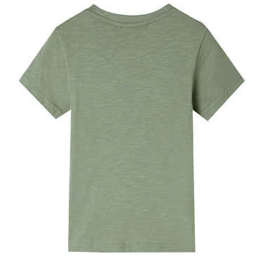 Vidaxl kindershirt met korte mouwen 116 lichtkakikleurig