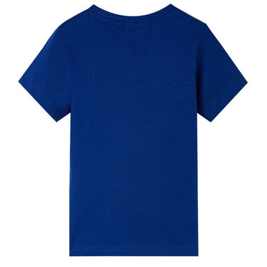 Vidaxl kindershirt met korte mouwen 140 donkerblauw
