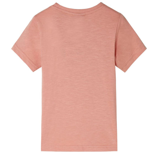 VidaXL Kindershirt met korte mouwen 104 lichtoranje