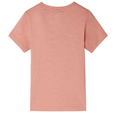 Vidaxl kindershirt met korte mouwen 128 lichtoranje