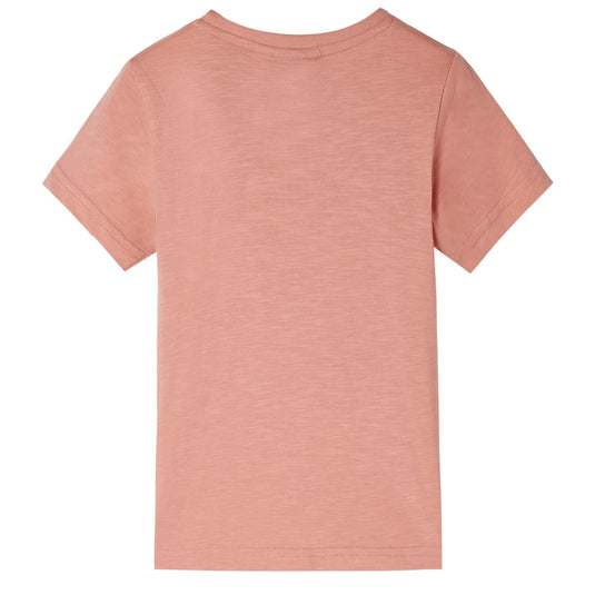 VidaXL Kindershirt met korte mouwen 140 lichtoranje
