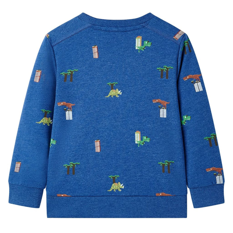 Load image into Gallery viewer, Vidaxl kindertrui 104 gemêleerd donkerblauw
