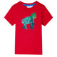 Vidaxl kindershirt 128 rood