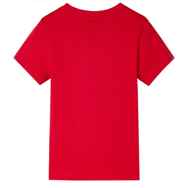 Vidaxl kindershirt 140 rood