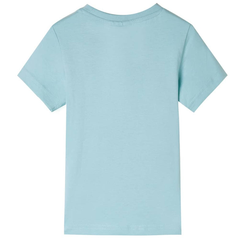 Load image into Gallery viewer, VidaXL Kindershirt 92 lichtzeeblauw
