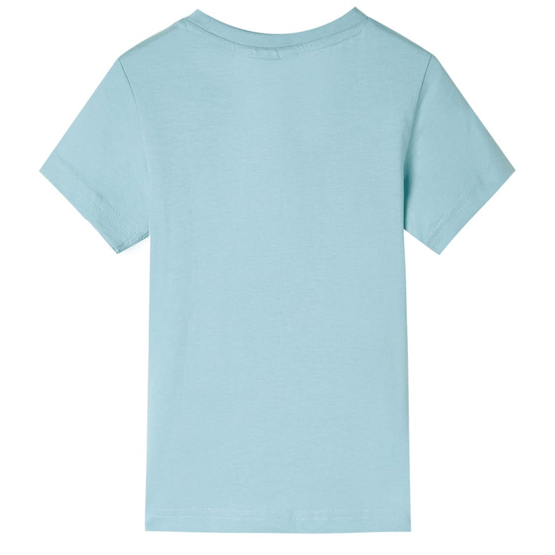 Load image into Gallery viewer, VidaXL Kindershirt 104 lichtzeeblauw
