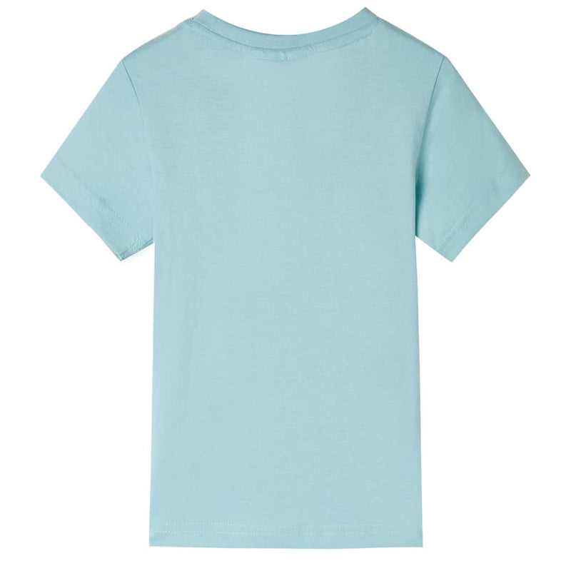 Load image into Gallery viewer, VidaXL Kindershirt 116 lichtzeeblauw
