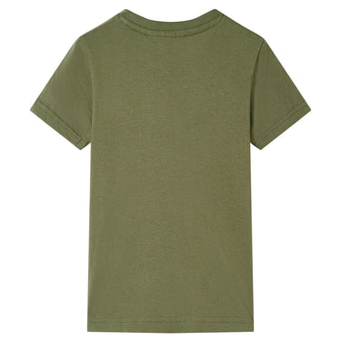 Vidaxl kindershirt 116 kakikleurig