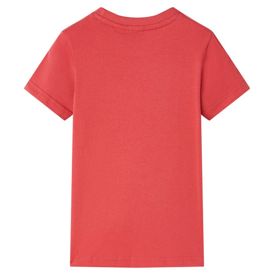 Vidaxl kindershirt 128 rood