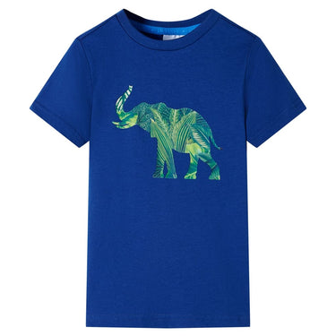 Vidaxl kindershirt 104 donkerblauw