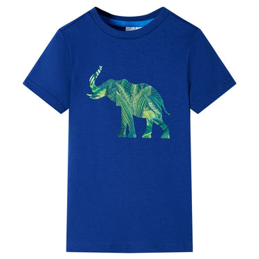 Vidaxl kindershirt 140 donkerblauw