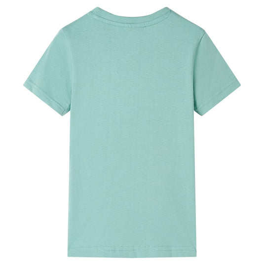 Vidaxl kindershirt 116 lichtkakikleurig