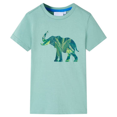 Vidaxl kindershirt 128 lichtkakikleurig
