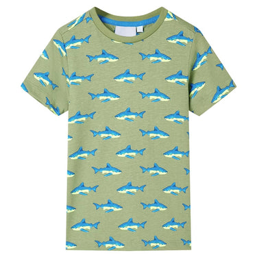 Vidaxl kindershirt 140 lichtkakikleurig