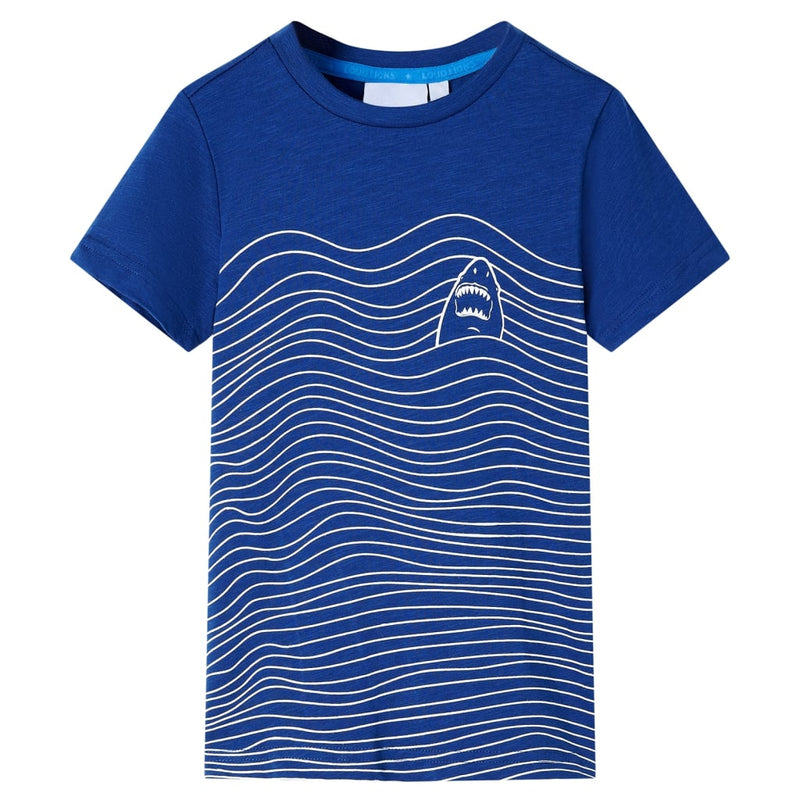 Load image into Gallery viewer, Vidaxl kindershirt 128 donkerblauw
