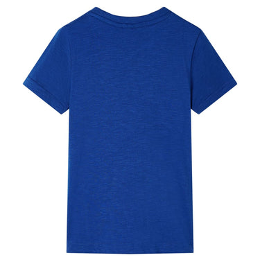 Vidaxl kindershirt 128 donkerblauw