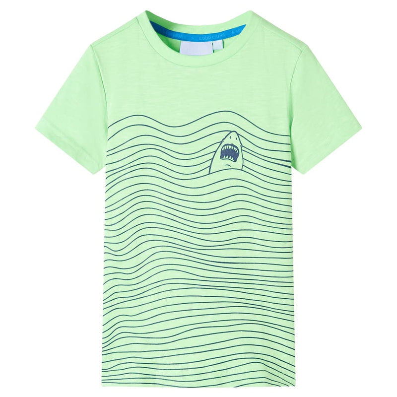 Load image into Gallery viewer, VidaXL Kindershirt 92 neongroen
