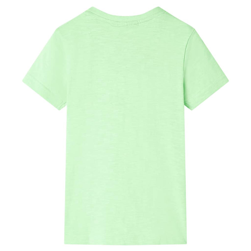 Load image into Gallery viewer, VidaXL Kindershirt 116 neongroen
