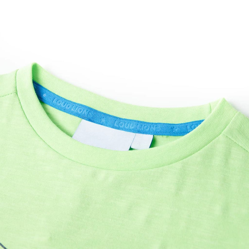 Load image into Gallery viewer, Vidaxl kindershirt 140 neongroen

