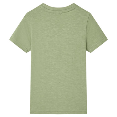 Vidaxl kindershirt 128 lichtkakikleurig