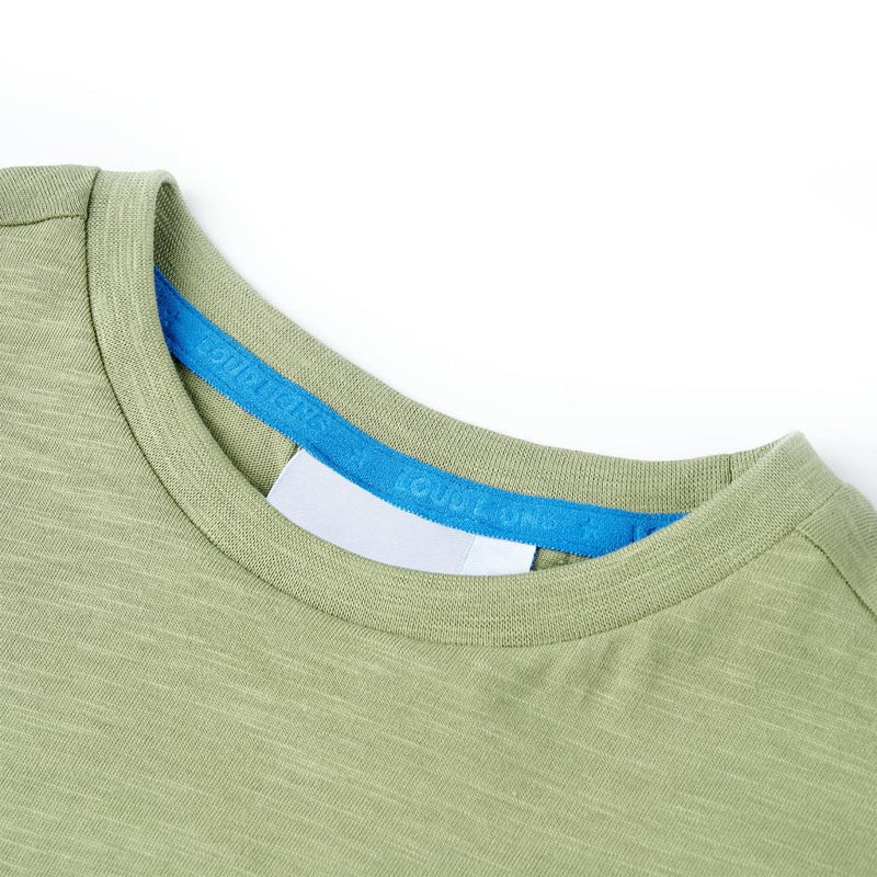 Load image into Gallery viewer, Vidaxl kindershirt 128 lichtkakikleurig
