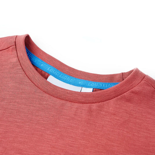 Vidaxl kindershirt 104 paprikakleurig
