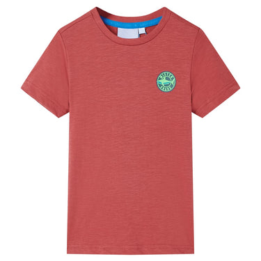Vidaxl kindershirt 116 paprikakleurig