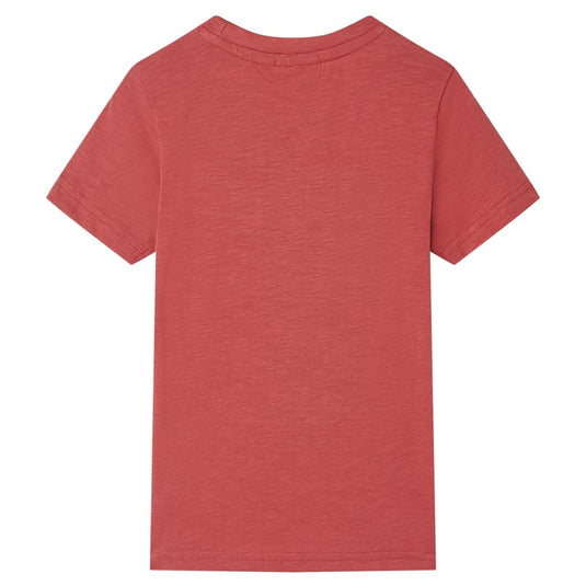 Vidaxl kindershirt 128 paprikakleurig