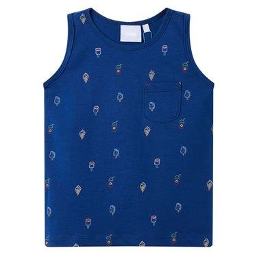 Vidaxl kindertopje 140 donkerblauw