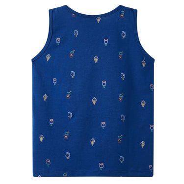 Vidaxl kindertopje 140 donkerblauw