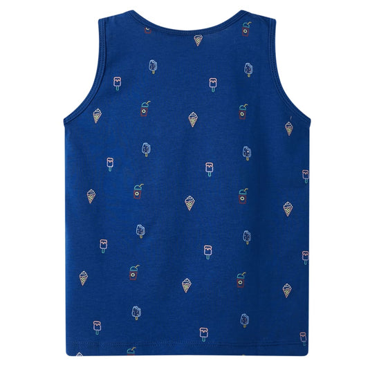 Vidaxl kindertopje 140 donkerblauw