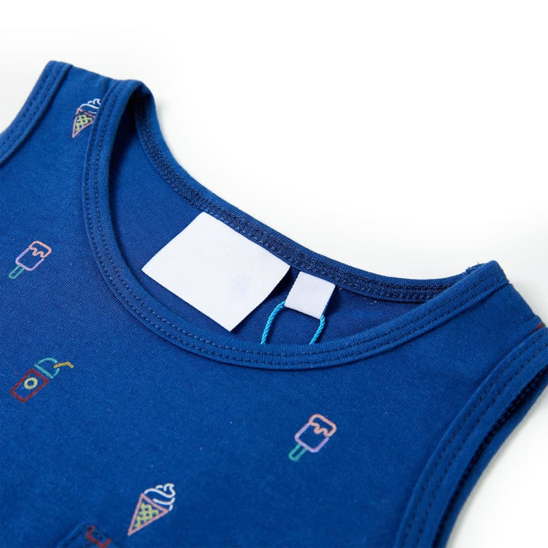 Load image into Gallery viewer, Vidaxl kindertopje 140 donkerblauw

