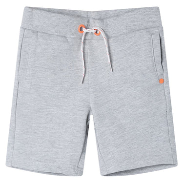 Vidaxl kindershorts met trekkoord 104 grijs