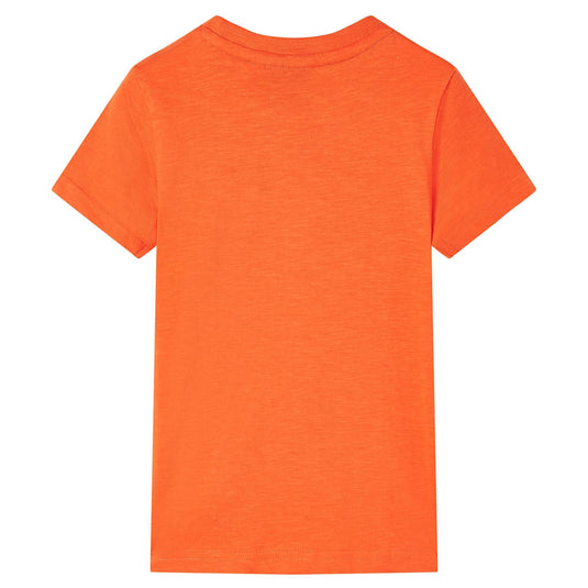 Vidaxl kindershirt 128 donkeroranje