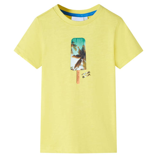 VidaXL Kindershirt 92 geel