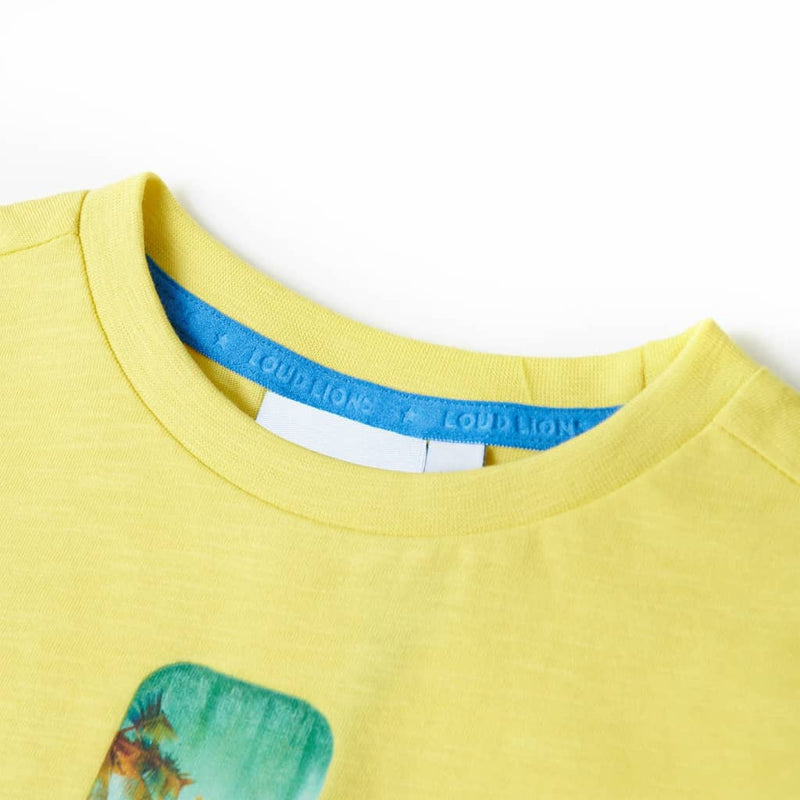 Load image into Gallery viewer, Vidaxl kindershirt 140 geel
