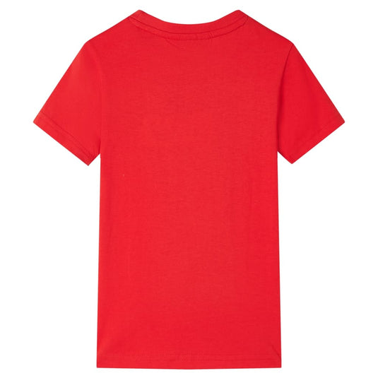 Vidaxl kindershirt 116 rood