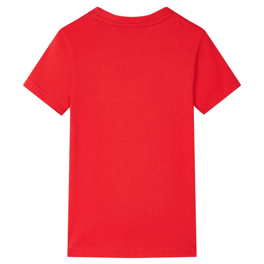 Vidaxl kindershirt 128 rood